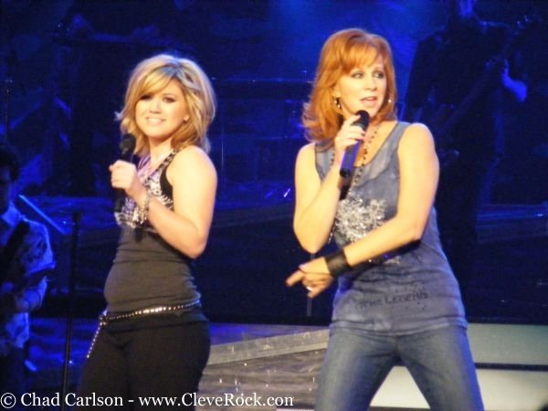 Reba McEntire & Kelly Clarkson | Morgantown, WV | WVU Coliseum | 01.19.08