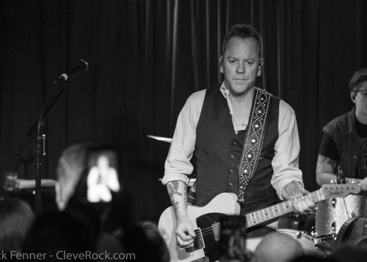 Kiefer Sutherland performing in Cleveland, OH on April 19, 2016 (Photo: T. Patrick Fenner / CleveRock)
