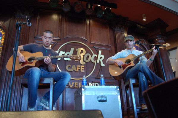 O.A.R. (Marc + Richard Acoustic) concert photos | Cleveland, OH | Hard Rock Cafe | 06.25.06