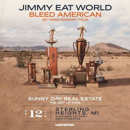 CONCERT REVIEW: JIMMY EAT WORLD (STERLING HEIGHTS, MICHIGAN; 06.12.2026)